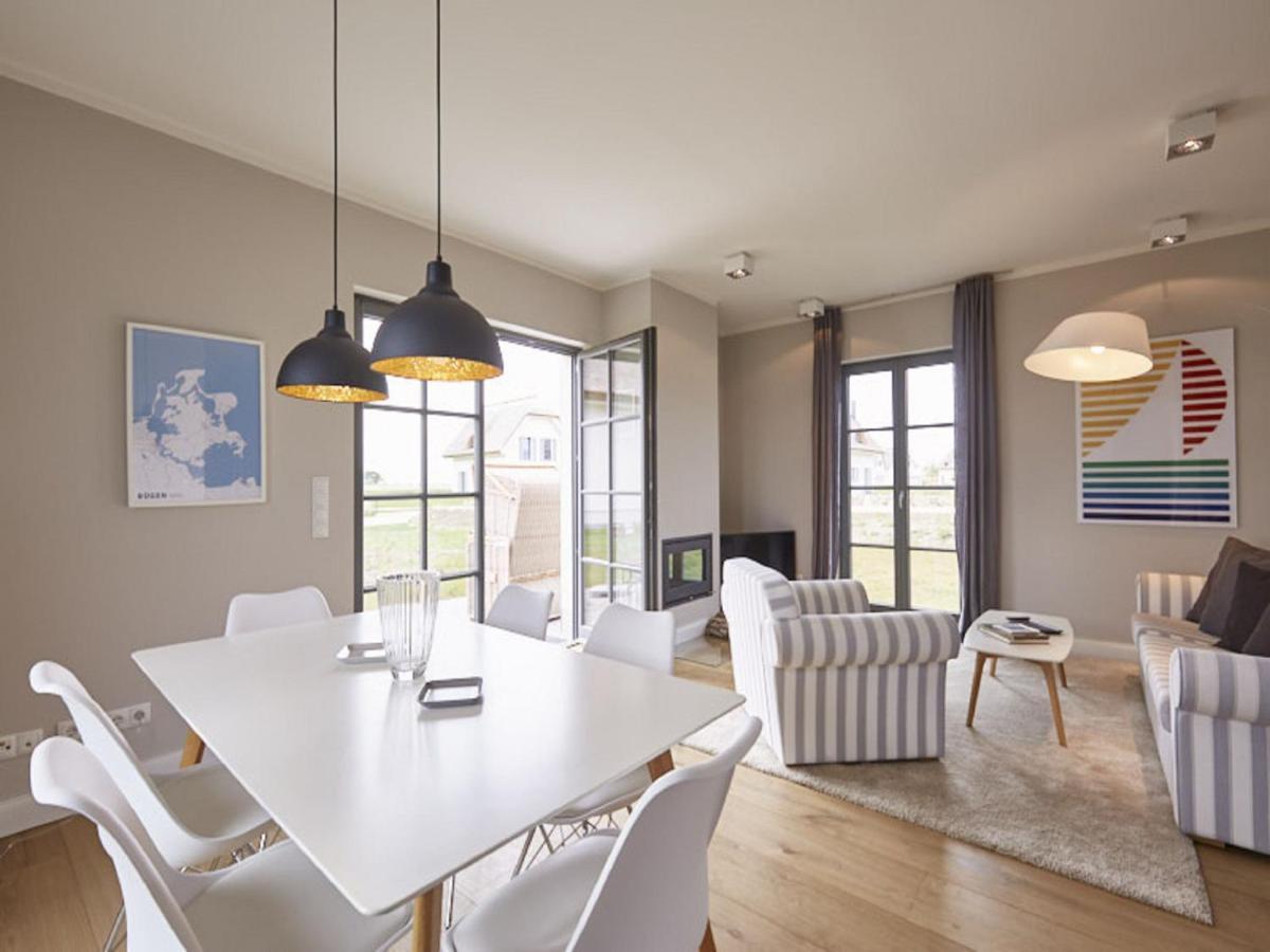 Reetland Am Meer - Premium Reetdachvilla Mit 3 Schlafzimmern, Sauna Und Kamin E24 Dranske Kültér fotó